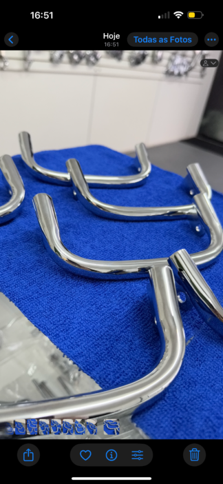 Barra estabilizadora Cromado