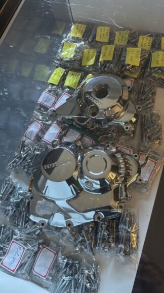 Tampas inferior CG 160 2025 cromada