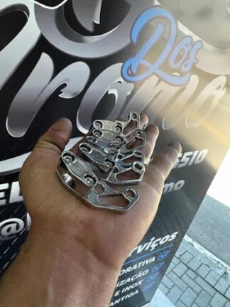 Suporte Guia Freio Disco Cromado