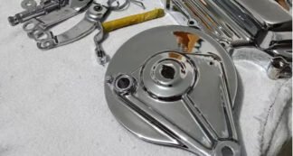 Espelho De Freio Traseiro Cromado Cg 125 2009 A 2012